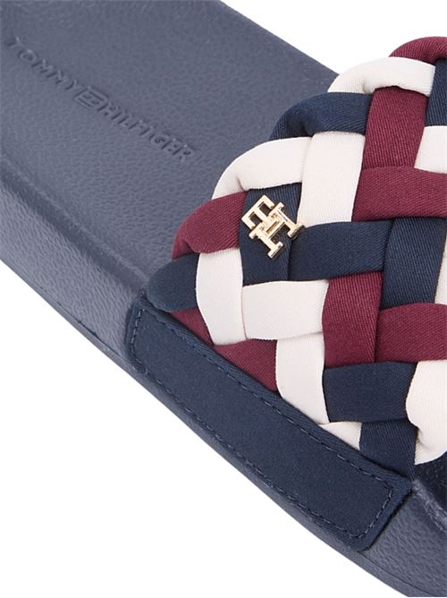 Ciabatte con fascia intrecciata Tommy Hilfiger | FW0FW092030GY